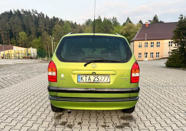 Opel Zafira cena 6400 przebieg: 325000, rok produkcji 2002 z Trzcianka małe 16